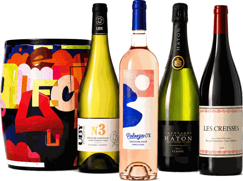 Sélection Les Décanteurs — vins, champagne, rosé sans alcool et rouge